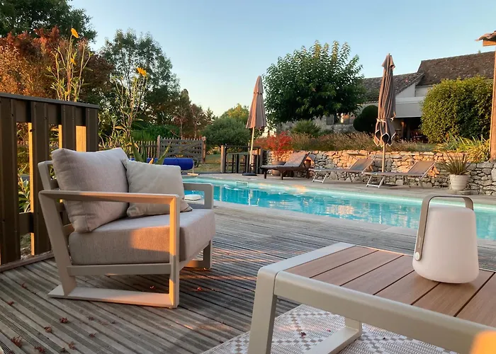 فندق مبيت وإفطار La Ferme Buissonniere Bardou